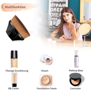 Štetec MSQ Foundation, Štetec na make-up, Štetec Kabuki, Kozmetický štetec, Čierny