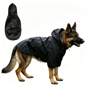Pláštenka pre veľké psy, nepremokavá, vetruodolná, s…