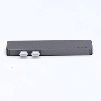 EKSA Thunderbolt 3 Hub, adaptér 7 v 2 USB-C Hub pre MacBook Air 2018, MacBook Pro 2018/2017, 4K