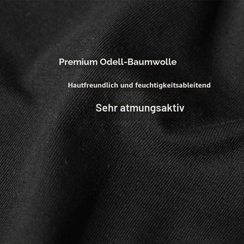 Priedušný bavlnený náprsný šanón XUJI s gumičkou pre transgender osoby FTM čierny L