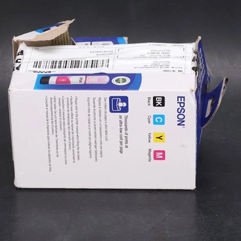 Originální inkoustové lahvičky Epson EcoTank 104 | Vícebarevné balení 4x – černá, azurová,