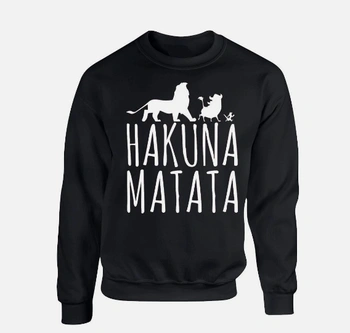 Pánska mikina 125464784869 Hakuna Matata L
