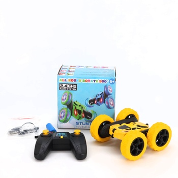 MidiVix auto na diaľkové ovládanie, 2,4 GHz obojstranné 360 ° otočné RC kaskadérske auto sa