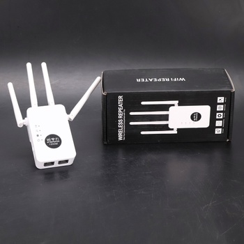 Colexy 1200Mbit/s dvojpásmový WiFi opakovač, 4 antény, internetový zosilňovač s dlhým dosahom,