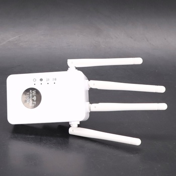 Colexy 1200Mbit/s dvoupásmový WiFi opakovač, 4 antény, internetový zesilovač s dlouhým dosahem,