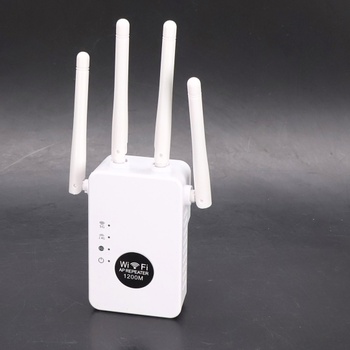 Colexy 1200Mbit/s dvojpásmový WiFi opakovač, 4 antény, internetový zosilňovač s dlhým dosahom,