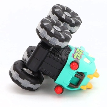 MOONTOY 3dielna sada dinosaurského monster trucku, svietiace autíčko pre vek 1+, auto s funkciou „press