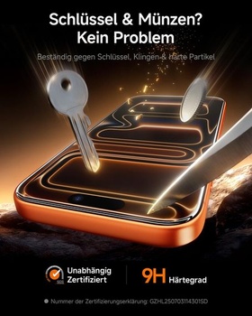 SMARTDEVIL 2 kusy tvrdeného skla Crystal Clear View pre iPhone 17 Pro