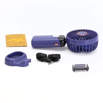 Ručný ventilátor Rafada, prenosný mini ventilátor, dobíjací, malý vreckový ventilátor s 5