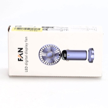 Ručný ventilátor Rafada, prenosný mini ventilátor, dobíjací, malý vreckový ventilátor s 5