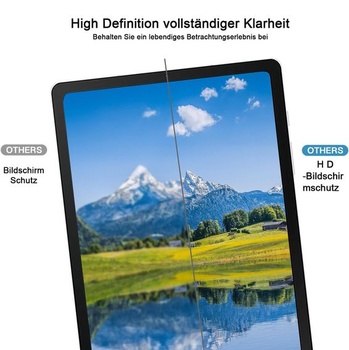 Andwing 2dielne ochranné sklo pre Samsung Galaxy Tab A9 Plus 11 palcov, tvrdené sklo, tvrdosť 9H,