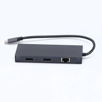 Dokovací stanice pro notebooky a dva monitory, adaptér Newmight Dual HDMI pro 2 monitory s 2 HDMI