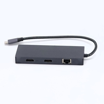 Dokovacia stanica pre notebooky a dva monitory, adaptér Newmight Dual HDMI pre 2 monitory s 2 HDMI