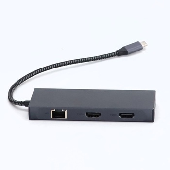 Dokovacia stanica pre notebooky a dva monitory, adaptér Newmight Dual HDMI pre 2 monitory s 2 HDMI