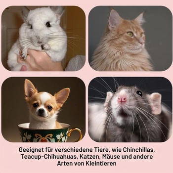 Postroj pro fretky s vodítkem BOXOB, nastavitelné vodítko s leopardím vzorem, měkký postroj pro