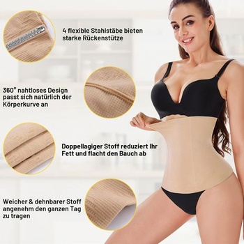 Junlan pas Cincher břišní pás těhotenský poporodní pás pro ženy korzet břišní kontrola stahovací