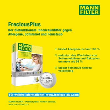 Filtr MANN-FILTER Interiérový