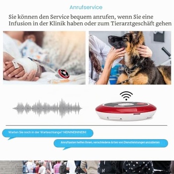 Bezdrôtový systém volania Retekess 5 tlačidiel