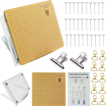 Kreatívna macrame sada ALLINKIT, s doskou