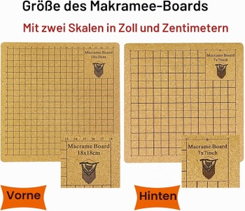Kreatívna macrame sada ALLINKIT, s doskou
