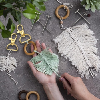 Kreatívna macrame sada ALLINKIT, s doskou