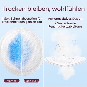 Momcozy ultratenké jednorazové dojčiace vložky, 6vrstvové a savé, 120 kusov (balenie po 120 ks)
