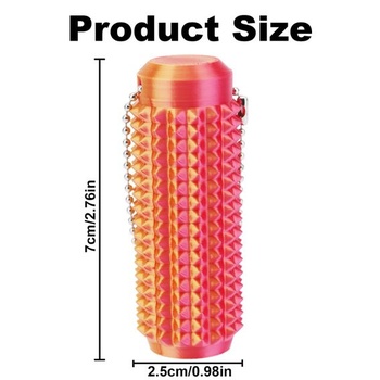 Prívesok na kľúče Spiky Grippie Stim, prívesok na kľúče Fidget Stimulácia bolesti Fidget Toy Spiky