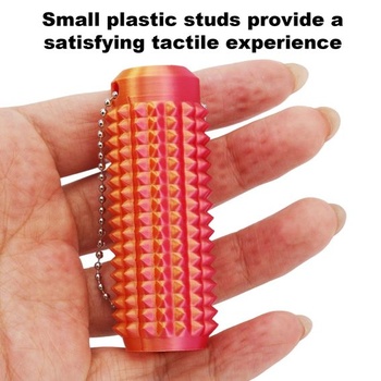 Prívesok na kľúče Spiky Grippie Stim, prívesok na kľúče Fidget Stimulácia bolesti Fidget Toy Spiky