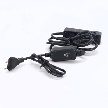 Hygger Malý ohrievač do akvária, Mini ohrievač do akvária pre korytnačky Betta, 50W ohrievač do akvária s