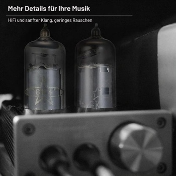 Vakuová hadice s elektronickým ventilem 6K4, pro elektronky GE JAN 5654W, náhrada za upgrade