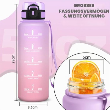 1,5l láhev na vodu, sportovní láhev na vodu, láhev na vodu pro dospělé, nepropustná láhev na vodu s