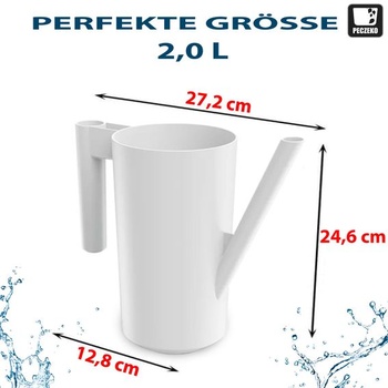 2 x kanvica z plastu PECZEKO KO-1003 - 2l