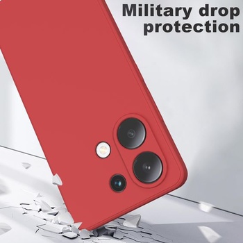 Puzdro pre Xiaomi Redmi Note 13 4G + 2 ochranné fólie na displej, tenké mäkké tekuté silikónové