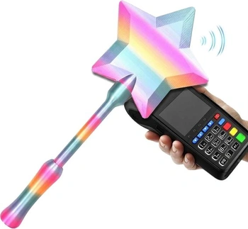 1 kus 3D tlačené kúzelné paličky pre debetnú kartu, puzdro…