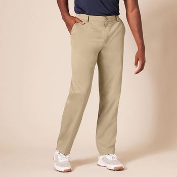 Pánske golfové nohavice Amazon Essentials rovného strihu, strečové, nekrčivé, zmes recyklovaného