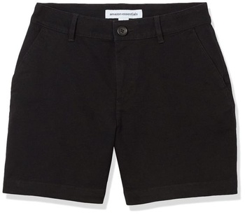 Dámske letné chino kraťasy Amazon Essentials Slim-Fit 13cm (k dispozícii v rovnom a krivkovom)