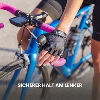 GripGrab Rouleur Letné cyklistické rukavice bez prstov - polstrované XXL čierne
