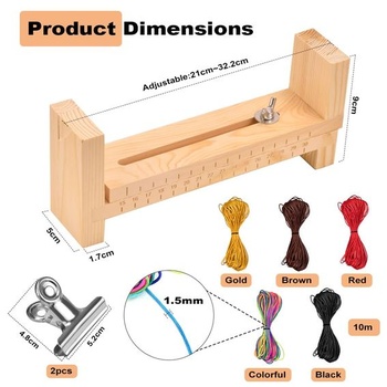 Výrobca drevených náramkov CAREDGO Jig Bracelet Maker Nastaviteľný jigový náramok