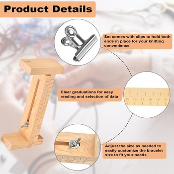 Výrobca drevených náramkov CAREDGO Jig Bracelet Maker Nastaviteľný jigový náramok