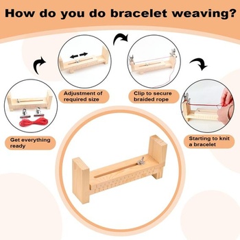 Výrobca drevených náramkov CAREDGO Jig Bracelet Maker Nastaviteľný jigový náramok