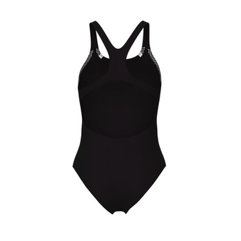 Dámske jednodielne plavky Arena Damen Scratch Control Pro Back B (balenie 1 ks) 42 čierno-biele
