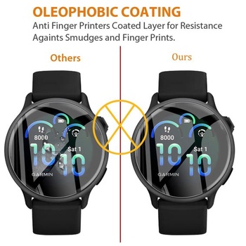 AOKUMA Ochranná fólia na displej pre Garmin vivoactive 6, [5 kusov] Mäkká TPU ochranná fólia na