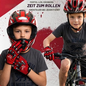 Dětské cyklistické rukavice BEAST RAGE – Motokrosové a BMX cyklistické rukavice pro chlapce a