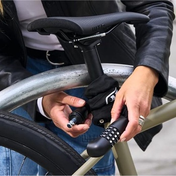 Trezor s řetězovým zámkem ABUS 6806C, délka 85 cm, černý