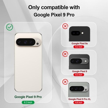 Puzdro Btstring pre Google Pixel 9 Pro, svetlo fialové