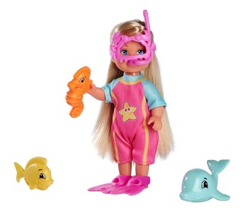 Simba 105733565 - Steffi Love Sea Fun, bábika v potápačskom…