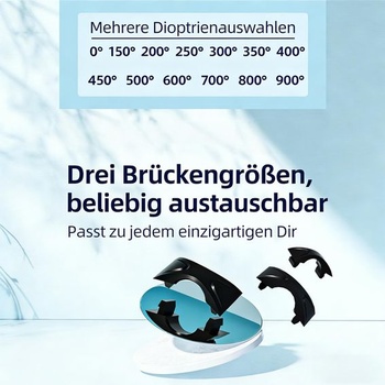 Plavecké okuliare s optickou korekciou (-1,5 až -7,0), proti zahmlievaniu, mäkký silikón, panoramatický