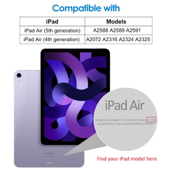 Ochranná fólia JETech pre iPad Air 5/4 (10,9 palca, model 2022/2020, 5./4. generácie), ochranná
