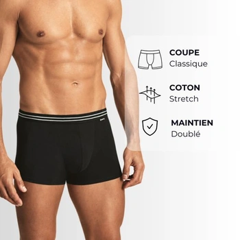 Pánské tričko Dim Slip Ecodim Cotton Stretch Cotton, 4 ks, velikost L, červená