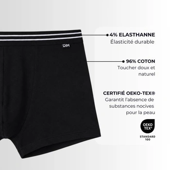 Pánské tričko Dim Slip Ecodim Cotton Stretch Cotton, 4 ks, velikost L, červená